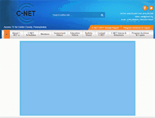Tablet Screenshot of cnet1.org